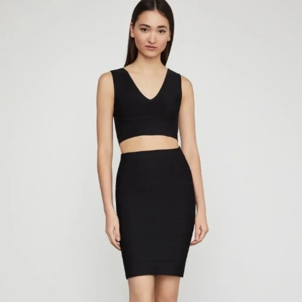 BCBGMAXAZRIA "Alexa" BodyCon Bandage Skirt 𝗡𝗘𝗪!!! - Picture 2 of 9